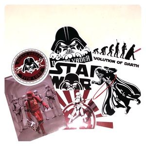 Star Wars/Darth Vader Sticker Pack
